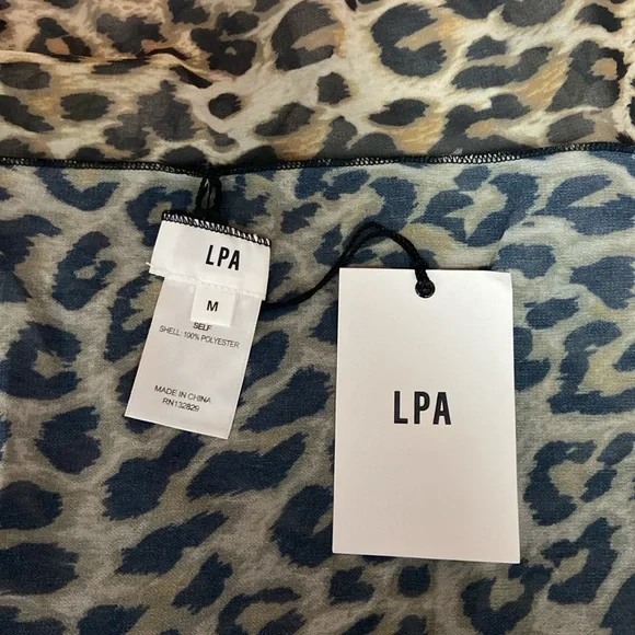 LPA Stella Sarong in Leopard Size AM from REVOLVE